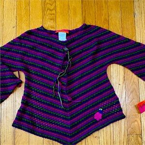 Kate Mack crochet top lightweight
NWT
Poncho top m